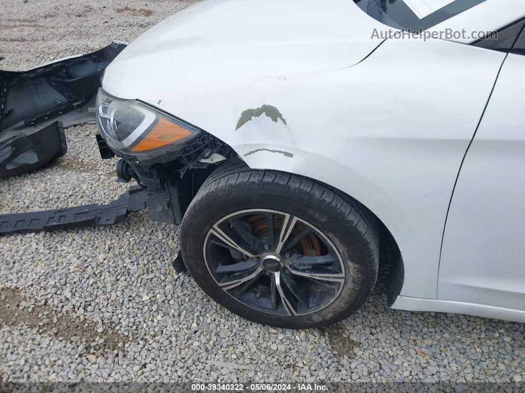 2017 Hyundai Elantra Se White vin: 5NPD84LF2HH149686