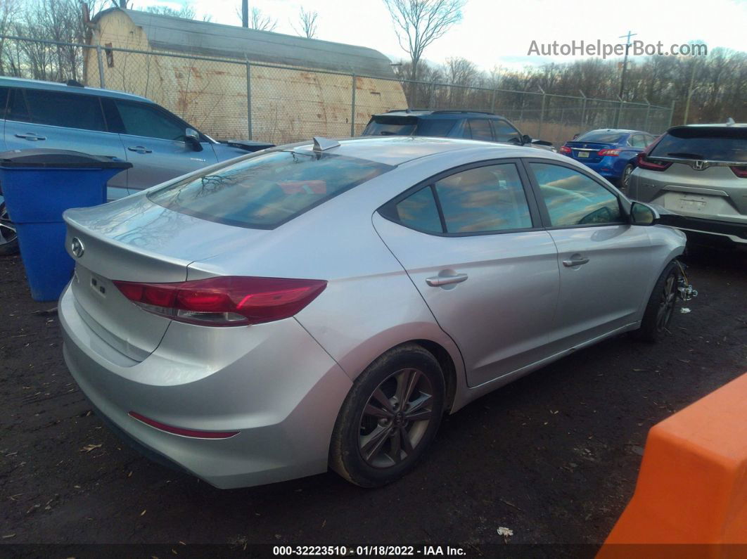 2017 Hyundai Elantra Se Silver vin: 5NPD84LF2HH154306