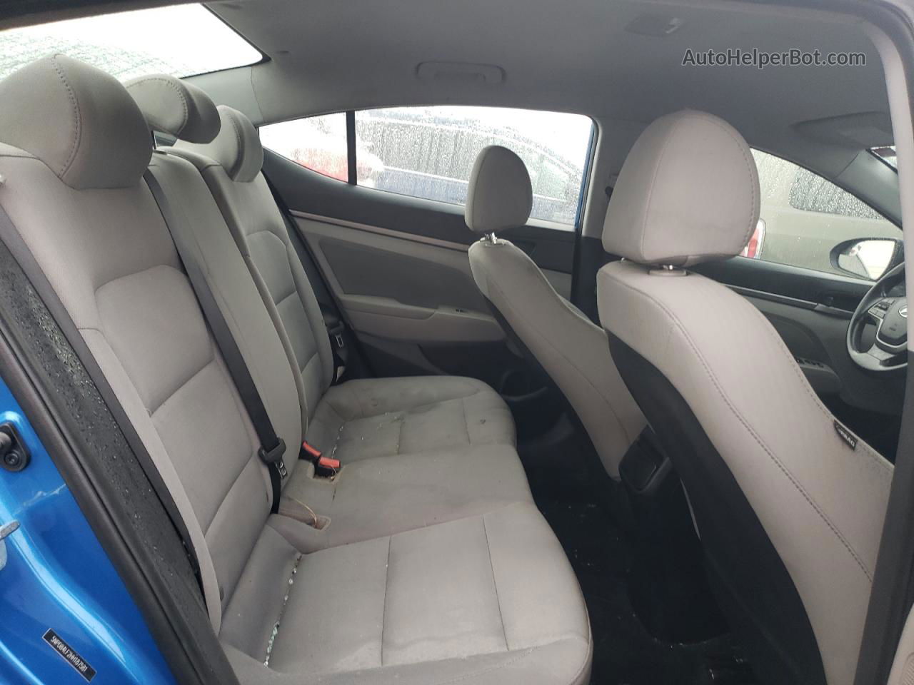 2017 Hyundai Elantra Se Синий vin: 5NPD84LF2HH187581