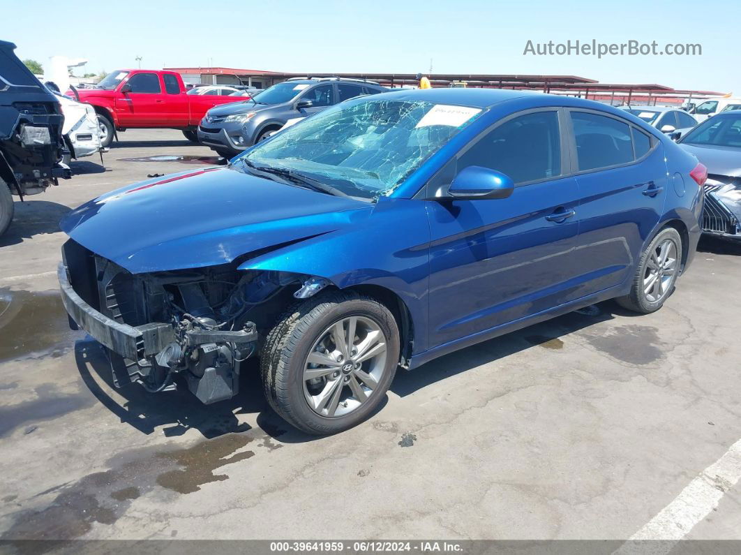 2017 Hyundai Elantra Se Blue vin: 5NPD84LF2HH188780