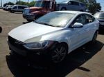 2018 Hyundai Elantra Sel White vin: 5NPD84LF2JH239099