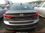 2018 Hyundai Elantra Sel Gray vin: 5NPD84LF2JH264908