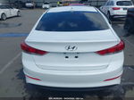 2018 Hyundai Elantra Sel White vin: 5NPD84LF2JH277464