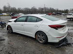 2018 Hyundai Elantra Sel White vin: 5NPD84LF2JH280140