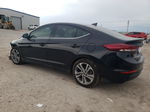 2018 Hyundai Elantra Sel Черный vin: 5NPD84LF2JH281871