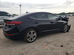 2018 Hyundai Elantra Sel Черный vin: 5NPD84LF2JH281871