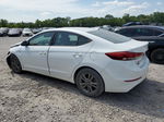 2018 Hyundai Elantra Sel White vin: 5NPD84LF2JH282129