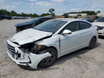 2018 Hyundai Elantra Sel White vin: 5NPD84LF2JH282129