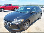 2018 Hyundai Elantra Sel Black vin: 5NPD84LF2JH285337