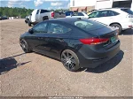 2018 Hyundai Elantra Sel Черный vin: 5NPD84LF2JH336819