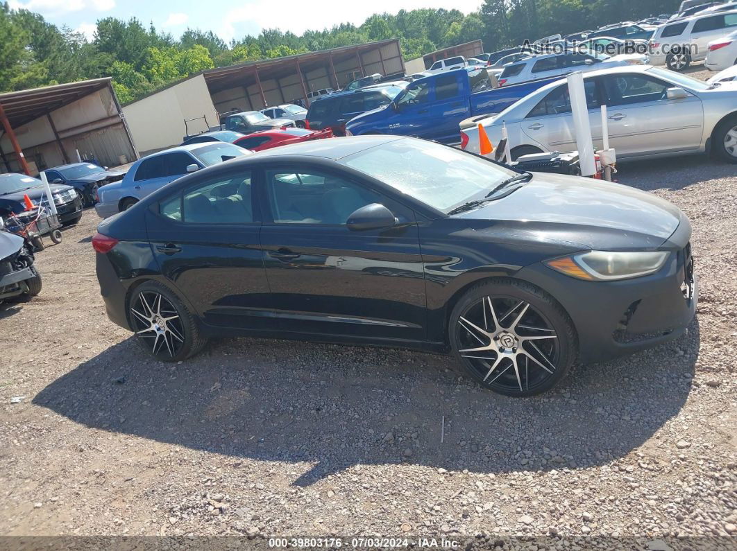 2018 Hyundai Elantra Sel Black vin: 5NPD84LF2JH336819