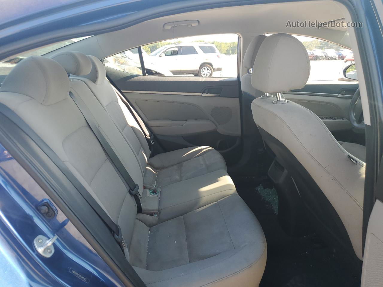 2018 Hyundai Elantra Sel Blue vin: 5NPD84LF2JH346783