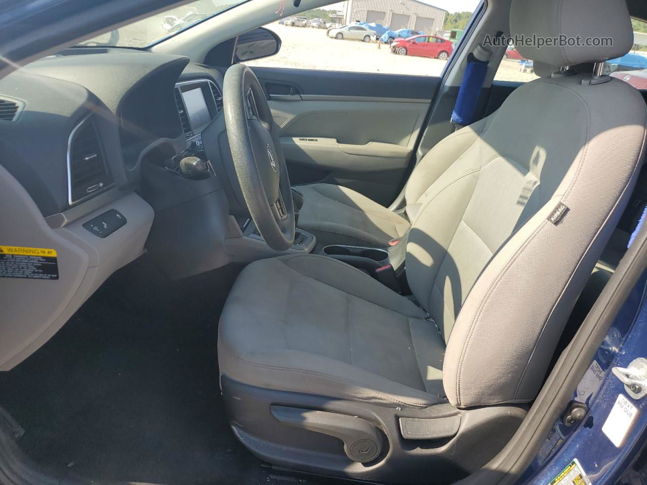 2018 Hyundai Elantra Sel Blue vin: 5NPD84LF2JH346783