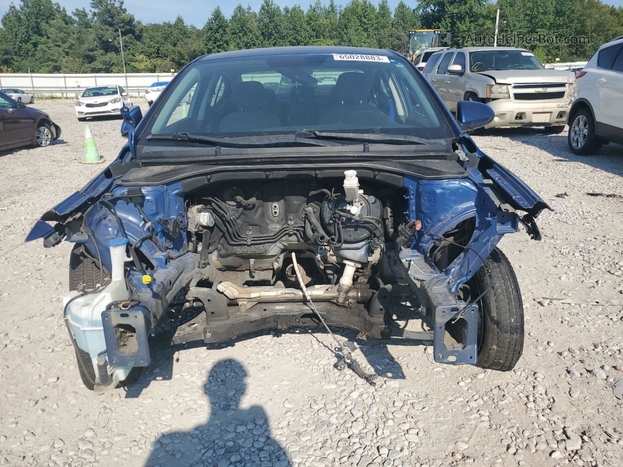 2018 Hyundai Elantra Sel Blue vin: 5NPD84LF2JH346783
