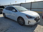 2019 Hyundai Elantra Sel Белый vin: 5NPD84LF2KH410578