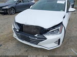 2019 Hyundai Elantra Sel White vin: 5NPD84LF2KH429552