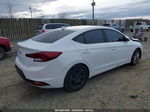 2019 Hyundai Elantra Sel White vin: 5NPD84LF2KH429552