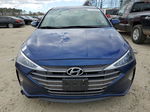 2019 Hyundai Elantra Sel Blue vin: 5NPD84LF2KH432547