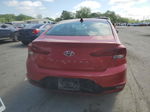 2019 Hyundai Elantra Sel Красный vin: 5NPD84LF2KH440308