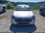 2019 Hyundai Elantra Sel Silver vin: 5NPD84LF2KH449431