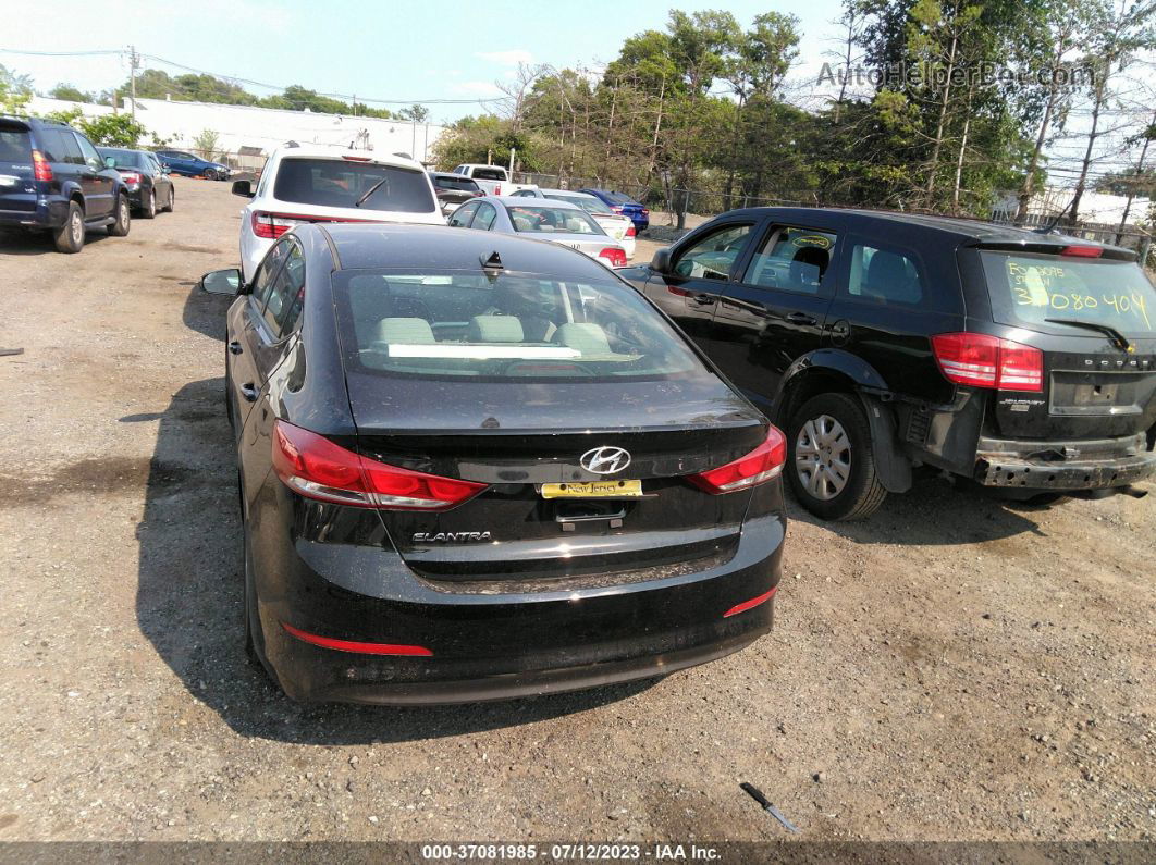 2017 Hyundai Elantra Se Black vin: 5NPD84LF3HH006908