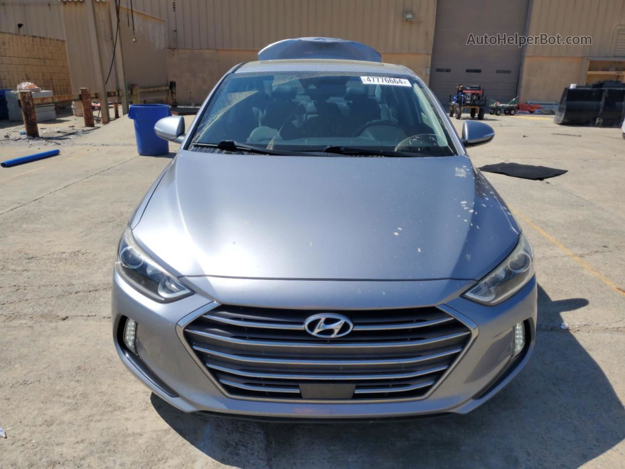 2017 Hyundai Elantra Se Silver vin: 5NPD84LF3HH012725