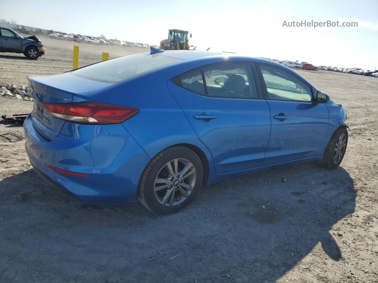 2017 Hyundai Elantra Se Blue vin: 5NPD84LF3HH044848