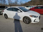 2017 Hyundai Elantra Se White vin: 5NPD84LF3HH049872