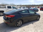 2017 Hyundai Elantra Se Черный vin: 5NPD84LF3HH077560