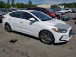 2017 Hyundai Elantra Se White vin: 5NPD84LF3HH088106