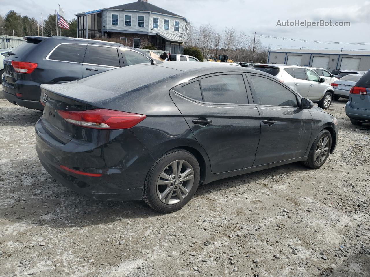 2017 Hyundai Elantra Se Black vin: 5NPD84LF3HH105499