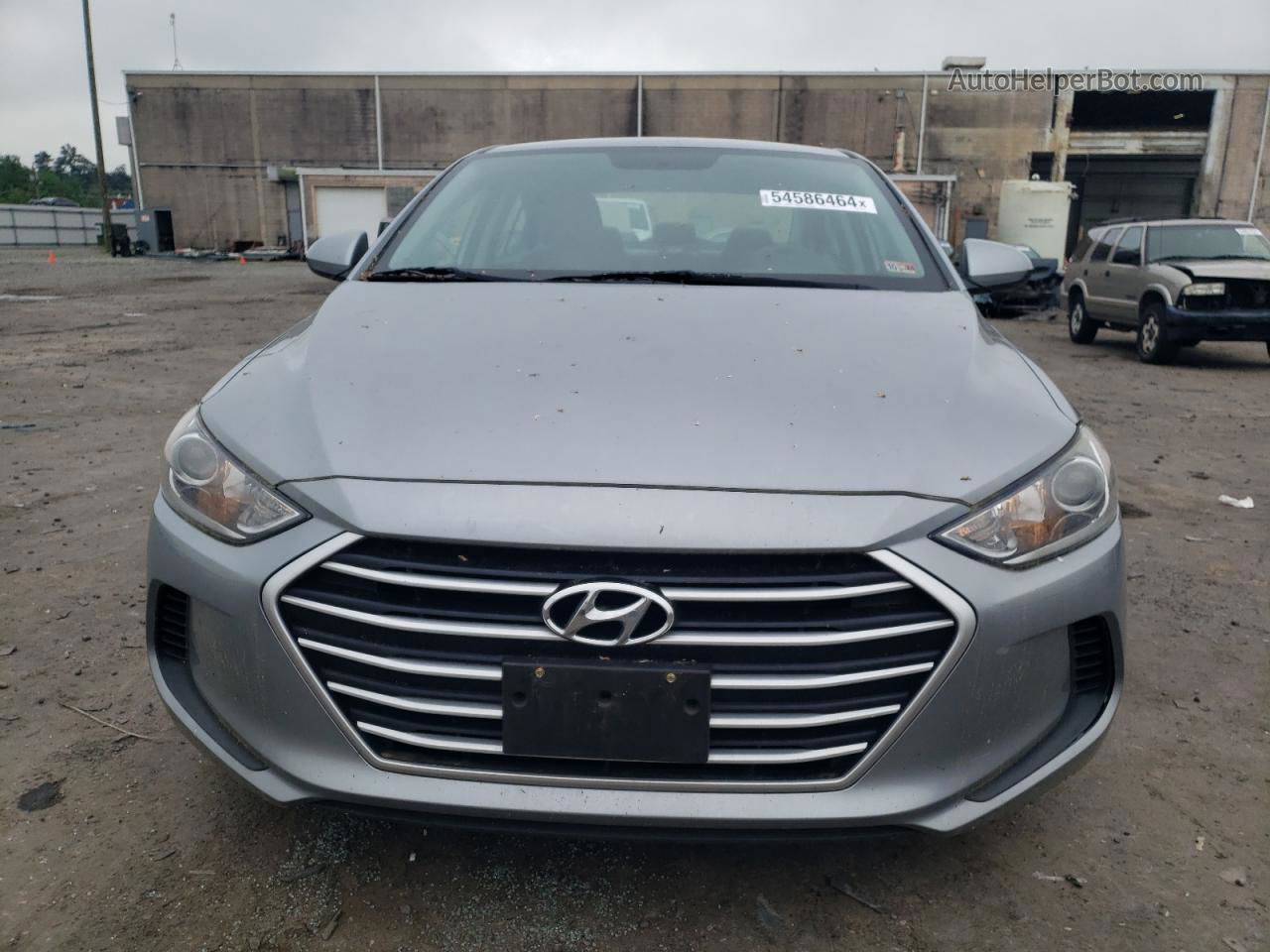 2017 Hyundai Elantra Se Silver vin: 5NPD84LF3HH106183