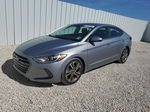 2017 Hyundai Elantra Se Silver vin: 5NPD84LF3HH123324