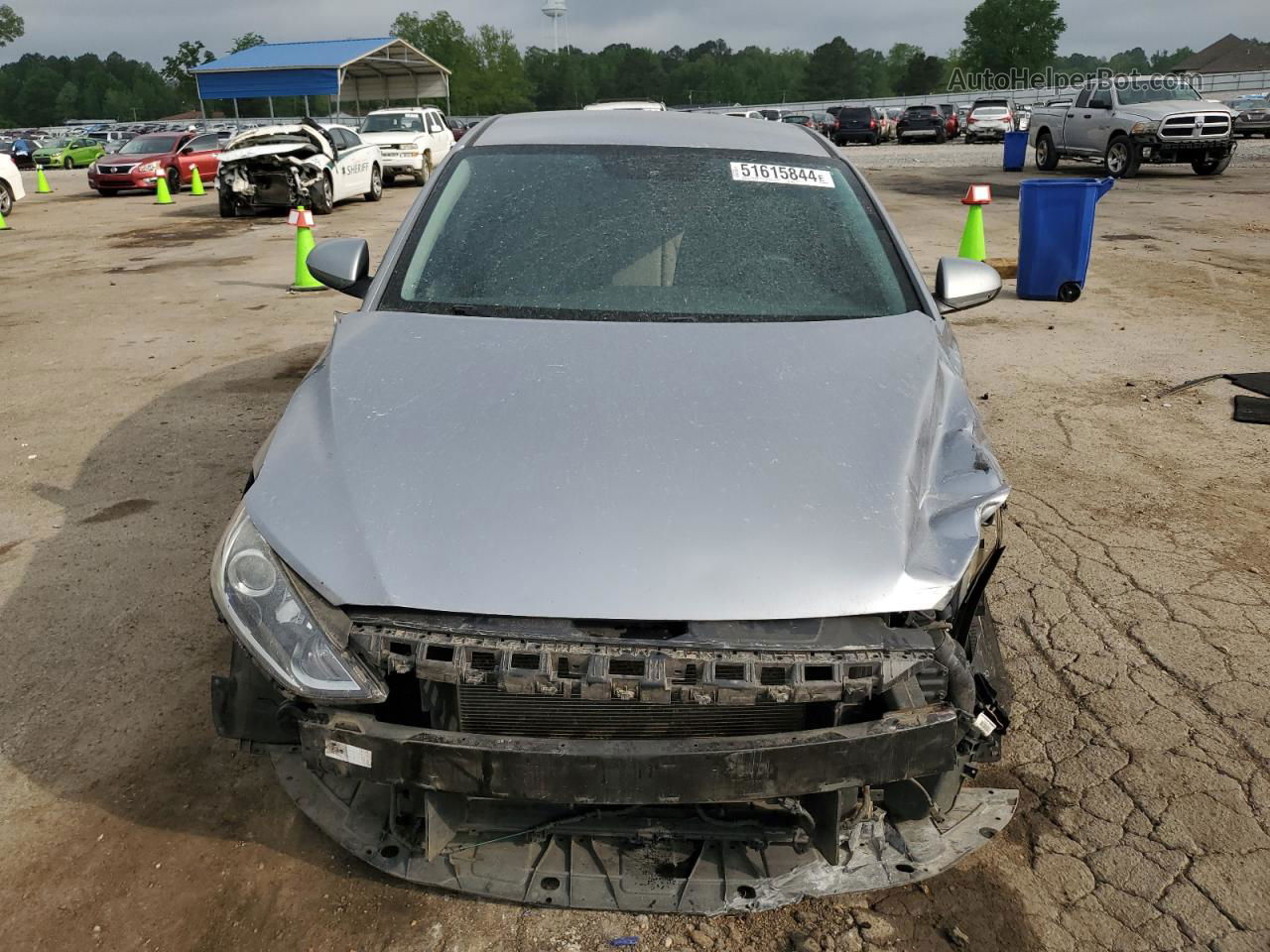 2017 Hyundai Elantra Se Silver vin: 5NPD84LF3HH200239