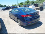 2017 Hyundai Elantra Se Синий vin: 5NPD84LF3HH200807