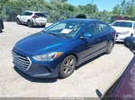 2017 Hyundai Elantra Se Синий vin: 5NPD84LF3HH200807