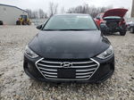 2018 Hyundai Elantra Sel Black vin: 5NPD84LF3JH223932