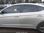 2018 Hyundai Elantra Sel Серебряный vin: 5NPD84LF3JH238799