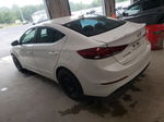 2018 Hyundai Elantra Sel White vin: 5NPD84LF3JH245297