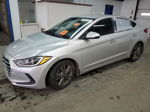 2018 Hyundai Elantra Sel Silver vin: 5NPD84LF3JH250290