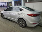 2018 Hyundai Elantra Sel Silver vin: 5NPD84LF3JH250290