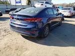 2018 Hyundai Elantra Sel Blue vin: 5NPD84LF3JH301920