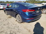 2018 Hyundai Elantra Sel Blue vin: 5NPD84LF3JH301920