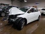 2018 Hyundai Elantra Sel White vin: 5NPD84LF3JH318555