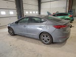 2018 Hyundai Elantra Sel Gray vin: 5NPD84LF3JH320919