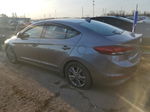 2018 Hyundai Elantra Sel Gray vin: 5NPD84LF3JH323934