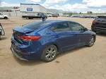 2018 Hyundai Elantra Sel Blue vin: 5NPD84LF3JH359784