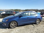 2019 Hyundai Elantra Sel Синий vin: 5NPD84LF3KH404529