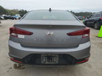 2019 Hyundai Elantra Sel Gray vin: 5NPD84LF3KH405213