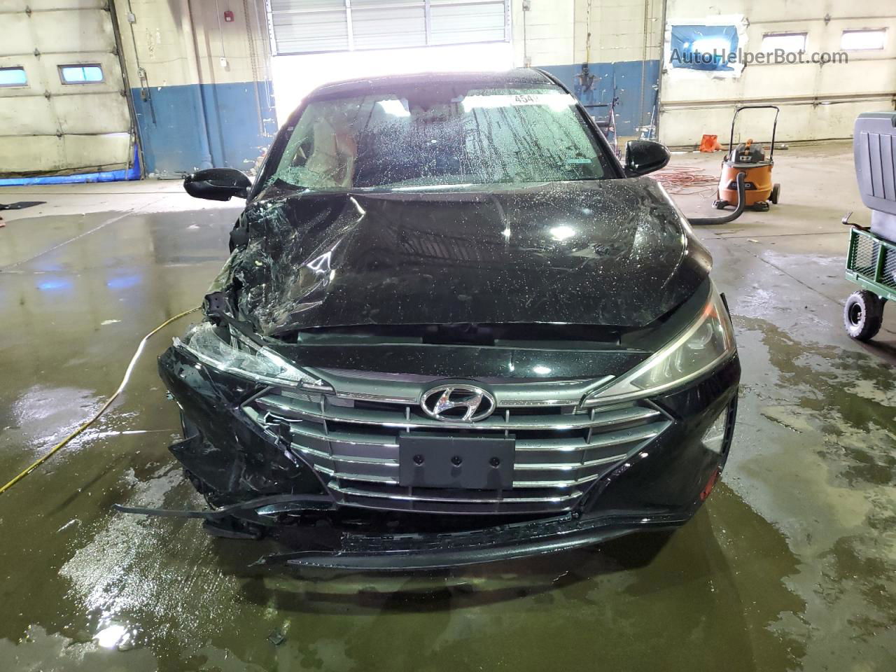 2019 Hyundai Elantra Sel Black vin: 5NPD84LF3KH419967